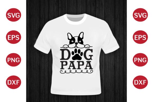 Dog SVG Design Dog Papa Reviewed for Real Embroidery Use