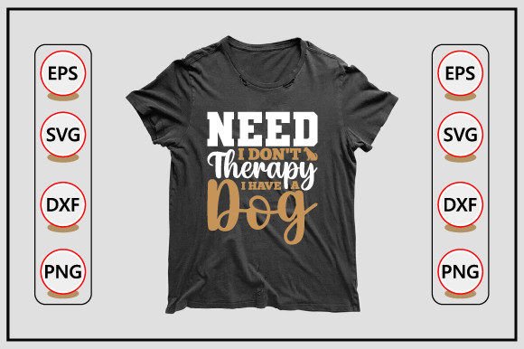 Dog Svg Design: Need I Don't Therapy – Embroidery Review