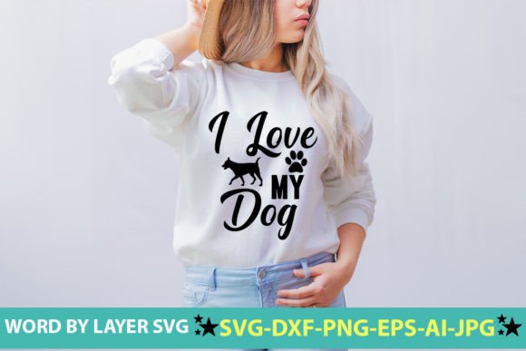 I Love My Dog SVG Cut File: An Embroidery Designer's Take